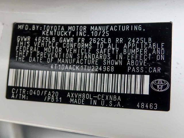 Used 2026 Toyota Camry LE FWD image 27