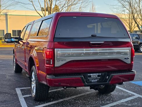 Used 2017 Ford F150 Platinum w/ Equipment Group 701A Luxury image 7