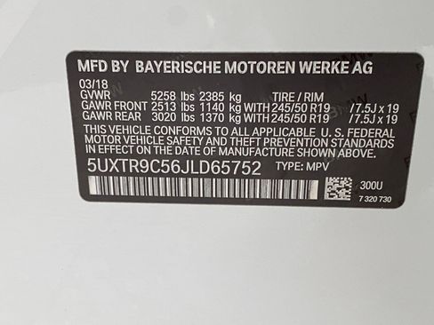 Used 2018 BMW X3 xDrive30i w/ Premium Package image 22