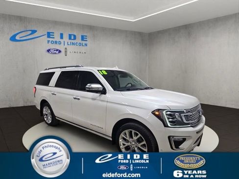 Used 2018 Ford Expedition Max Platinum AWD/4WD image 1