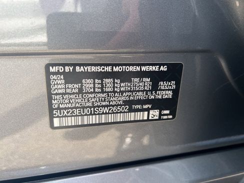 Certified 2025 BMW X5 xDrive40i w/ M Sport Package AWD/4WD image 23
