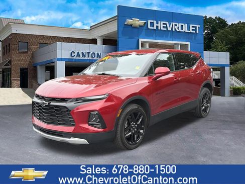 Used 2021 Chevrolet Blazer LT w/ LPO, Black Accent Package FWD image 1