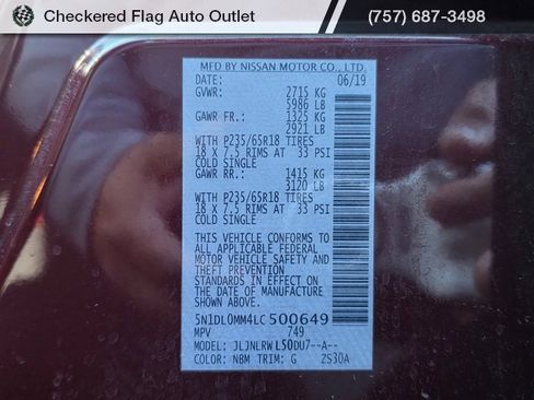 Used 2020 INFINITI QX60 Luxe image 24