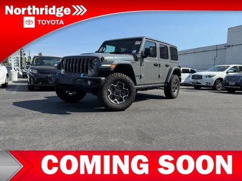 Used 2023 Jeep Wrangler Unlimited Rubicon 4xe w/ Steel Bumper Group image 2