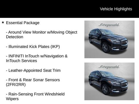 Used 2020 INFINITI QX60 Luxe w/ Essential Package AWD/4WD image 4