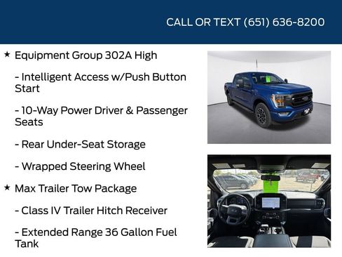 Used 2023 Ford F150 XLT w/ Equipment Group 302A High AWD/4WD image 15