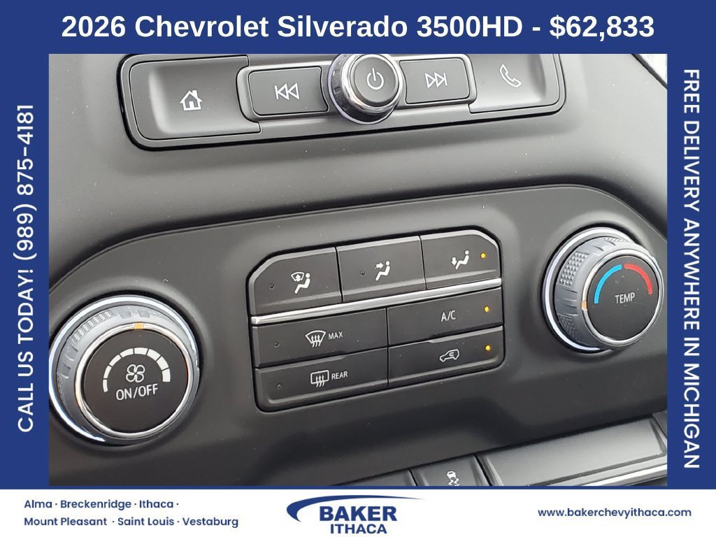 New 2026 Chevrolet Silverado 3500 W/T w/ WT Convenience Package AWD/4WD image 20