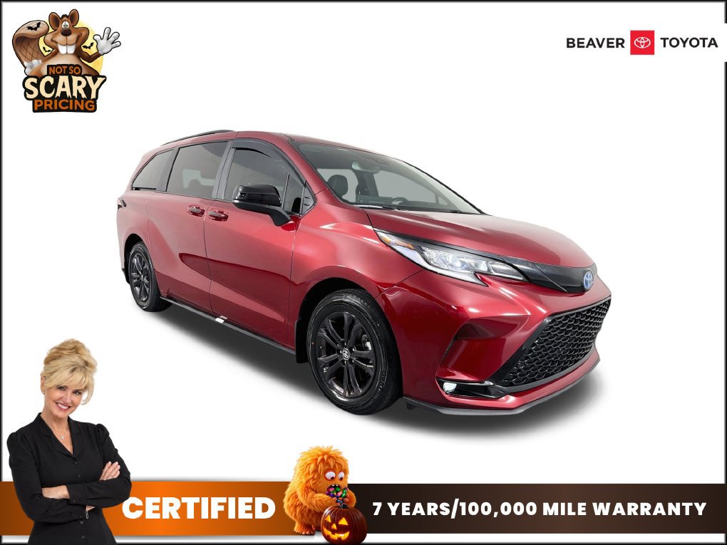 Used 2025 Toyota Sienna XSE w/ XSE Plus Package AWD/4WD image 1