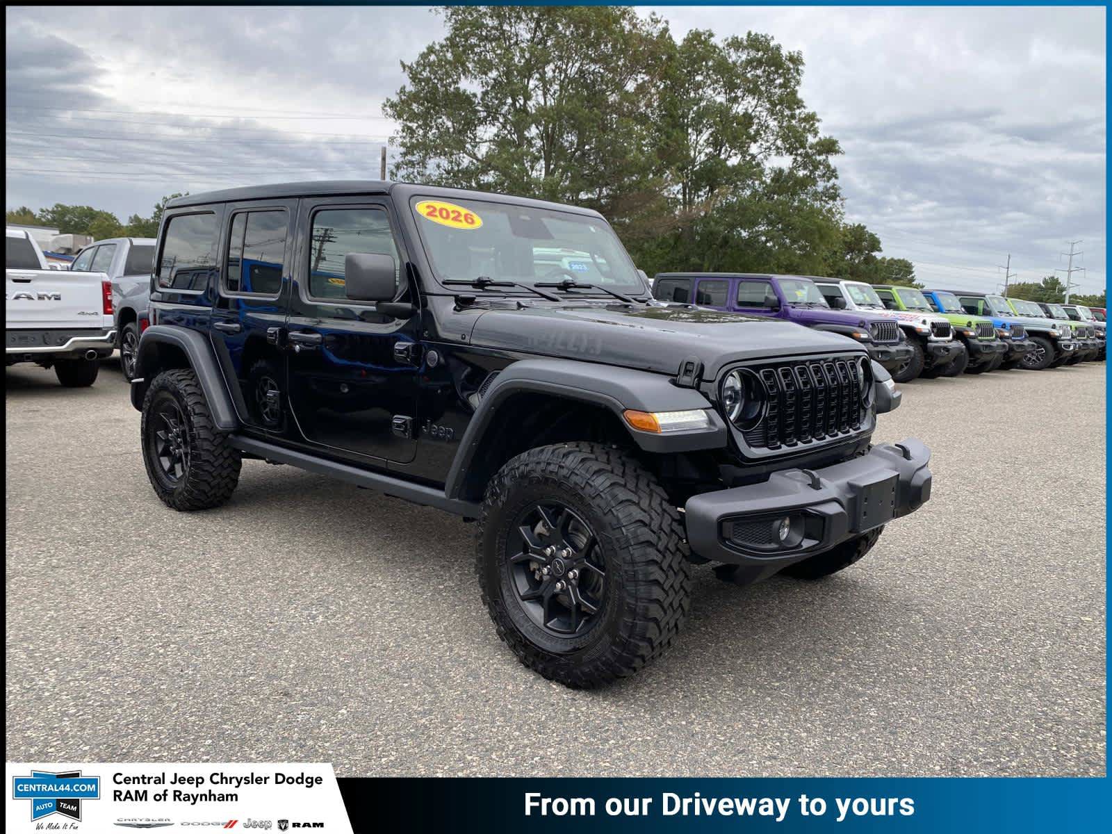 Certified 2026 Jeep Wrangler Unlimited Sport AWD/4WD image 1