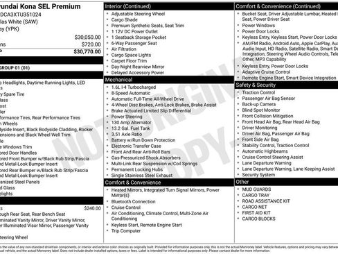 New 2026 Hyundai Kona SEL Premium image 34