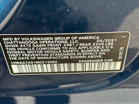 Used 2021 Volkswagen Passat 2.0T S FWD image 33