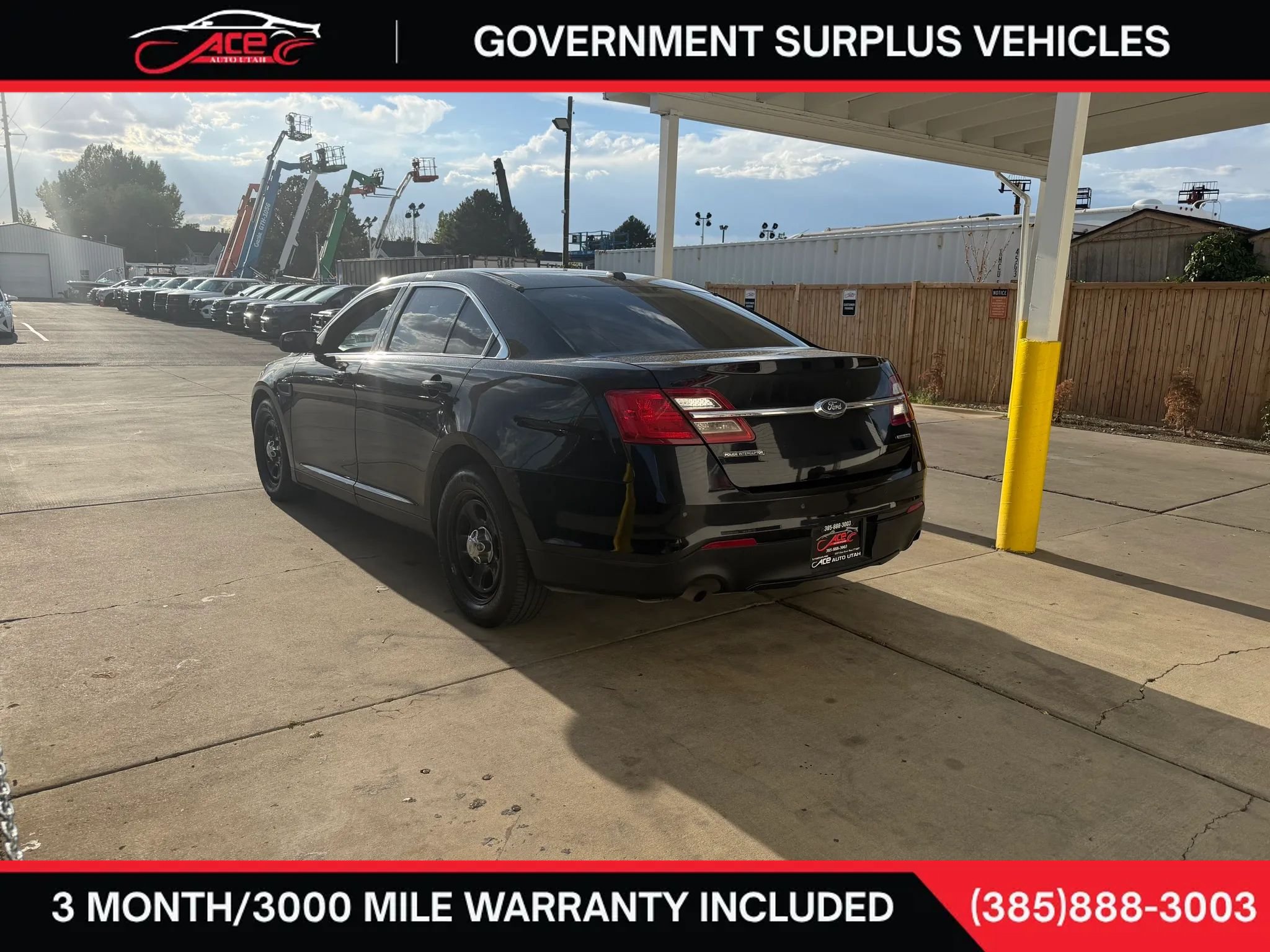 Used 2019 Ford Taurus Police Interceptor w/ Ultimate Wiring Package FWD image 6