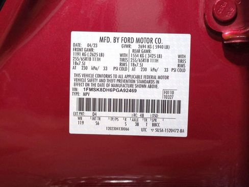 Used 2023 Ford Explorer XLT w/ Equipment Group 202A image 33