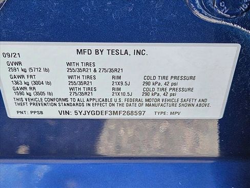 Used 2021 Tesla Model Y Performance AWD/4WD image 25
