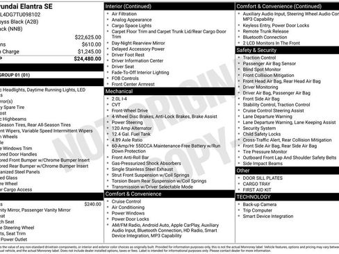 Used 2026 Hyundai Elantra SE FWD image 28