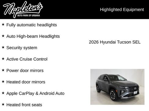 Used 2026 Hyundai Tucson SEL AWD/4WD image 17