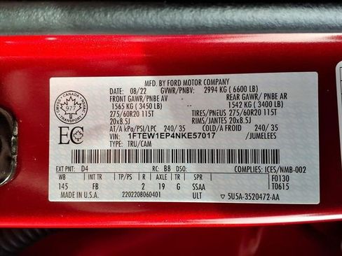 Used 2022 Ford F150 XLT w/ Equipment Group 302A High image 14