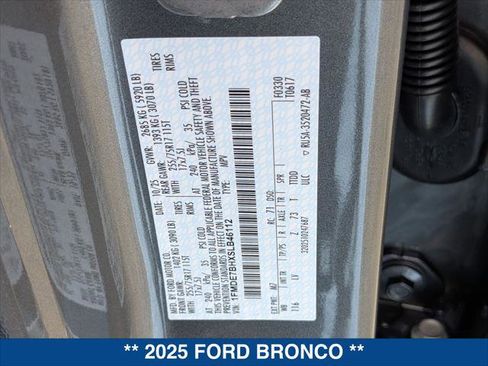 New 2025 Ford Bronco Big Bend image 22