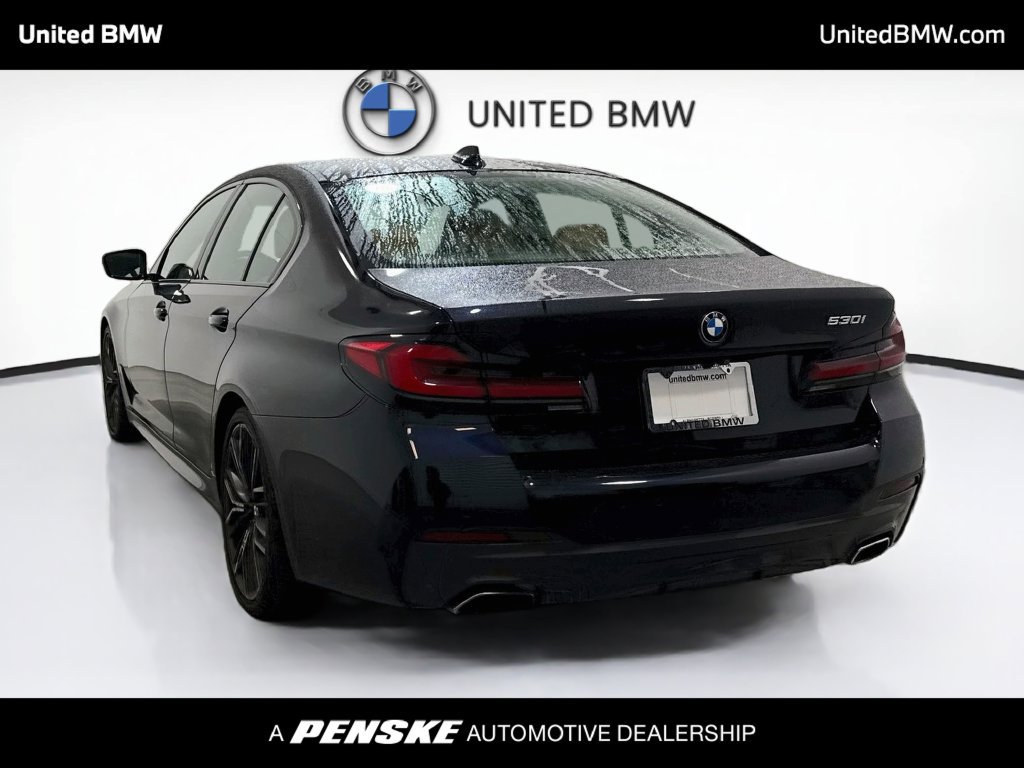 Used 2021 BMW 530i w/ M Sport Package RWD image 7