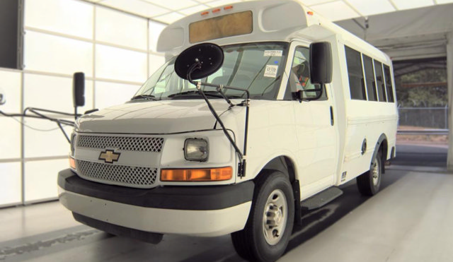 Used 2014 Chevrolet Express 3500 w/ School Bus Package RWD image 3