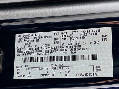 Used 2021 Ford F150 XLT w/ Equipment Group 302A High image 29