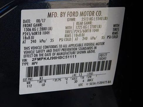 Used 2017 Ford Edge SEL w/ Equipment Group 201A AWD/4WD image 28