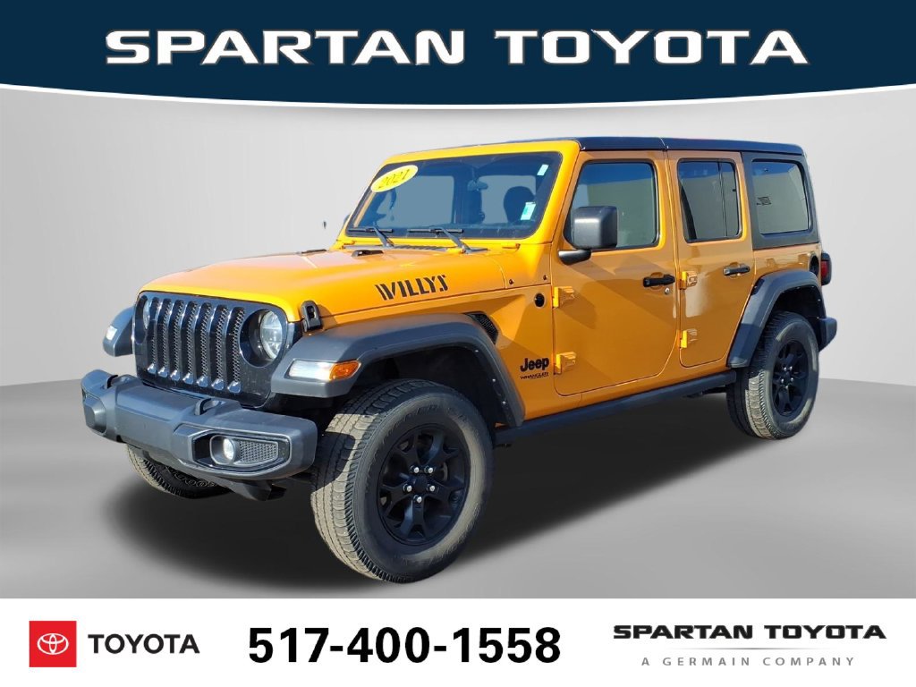 Used 2021 Jeep Wrangler Unlimited Sport AWD/4WD image 1