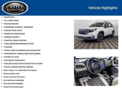 Used 2025 Subaru Forester Limited AWD/4WD image 3