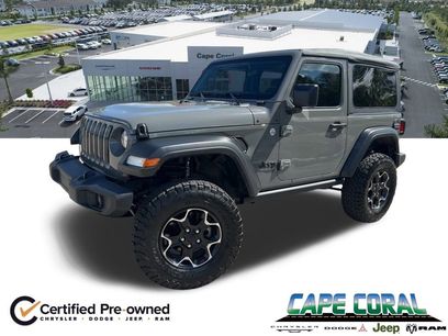 Certified 2021 Jeep Wrangler Sport S