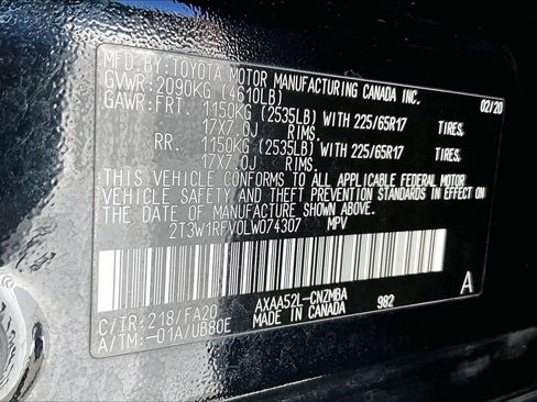 Used 2020 Toyota RAV4 XLE image 33