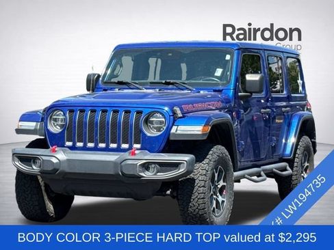 Used 2020 Jeep Wrangler Unlimited Rubicon AWD/4WD image 3