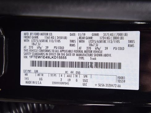 Used 2020 Ford F150 XLT w/ Equipment Group 302A Luxury image 30