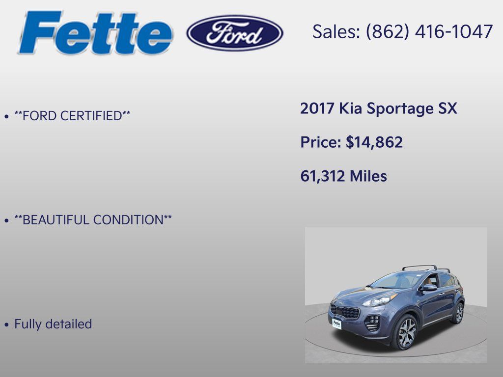 Used 2017 Kia Sportage SX AWD/4WD image 6