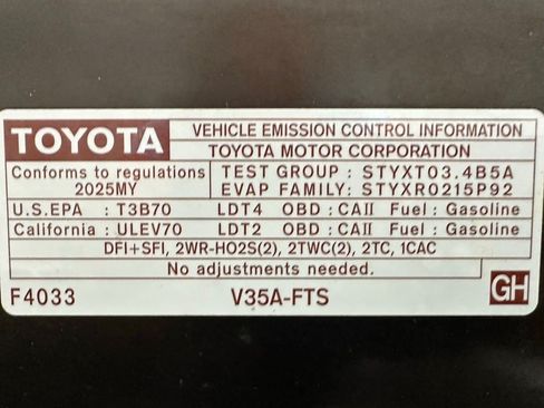 Used 2025 Toyota Tundra 1794 Edition AWD/4WD image 72