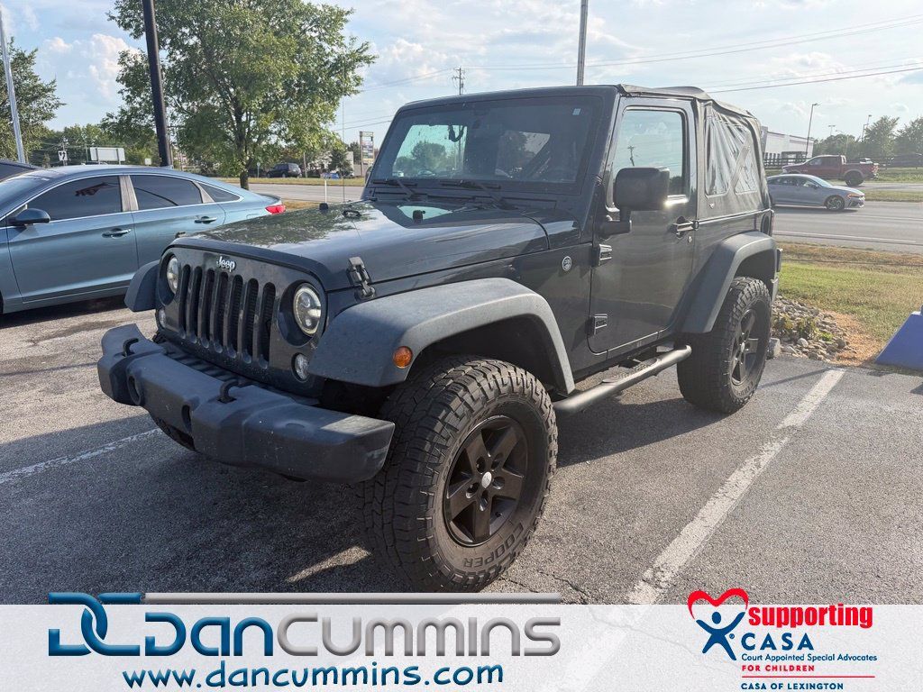 Used 2017 Jeep Wrangler Sport w/ Quick Order Package 24S AWD/4WD image 1