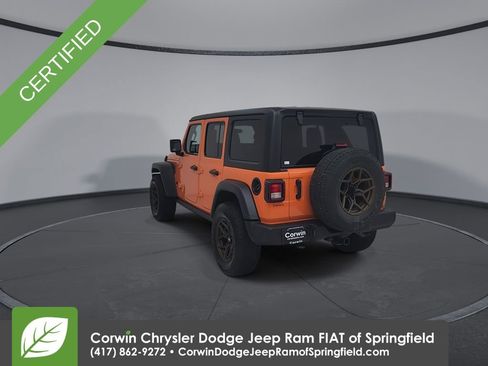 Certified 2025 Jeep Wrangler Unlimited Sport AWD/4WD image 17