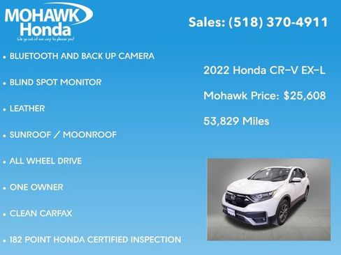 Used 2022 Honda CR-V EX-L image 8
