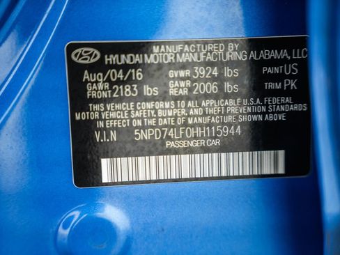 Used 2017 Hyundai Elantra SE FWD image 34