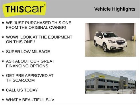 Used 2018 Subaru Forester 2.5i Touring w/ Popular Package #2 AWD/4WD image 10