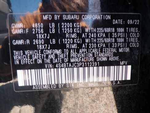 Used 2023 Subaru Outback Onyx Edition AWD/4WD image 31