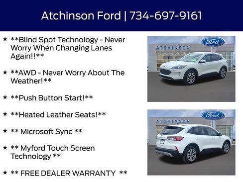Certified 2022 Ford Escape SEL AWD/4WD image 9