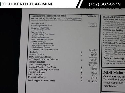 Used 2025 MINI Cooper S FWD image 39
