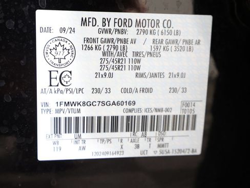 Used 2025 Ford Explorer ST AWD/4WD image 67