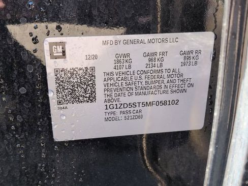 Used 2021 Chevrolet Malibu LT image 34