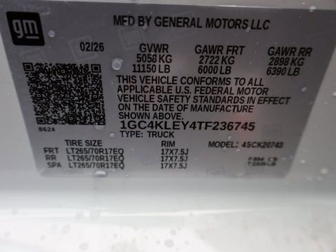 New 2026 Chevrolet Silverado 2500 W/T AWD/4WD image 23