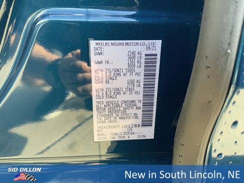 New 2026 Nissan Murano Platinum w/ Cargo Package image 12