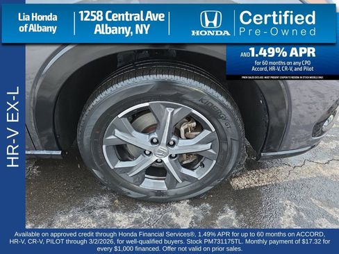 Certified 2023 Honda HR-V EX-L image 9