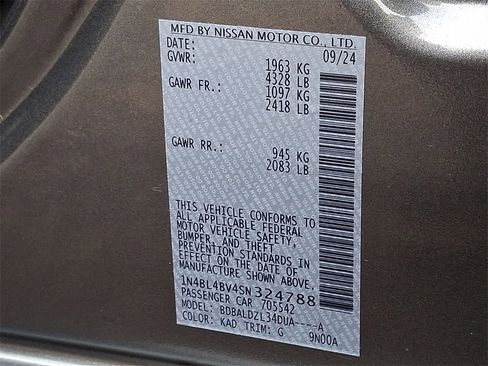 Used 2025 Nissan Altima 2.5 S image 26