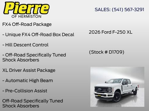 New 2026 Ford F250 XL w/ STX Appearance Package AWD/4WD image 12