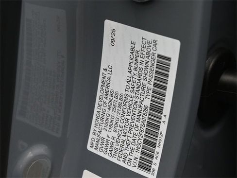 New 2025 Honda Accord Touring image 18